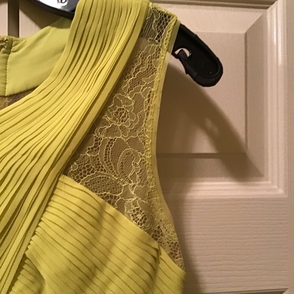 BCBG Maxazria Caia Chiffon-Pleated Gown - Picture 5 of 8